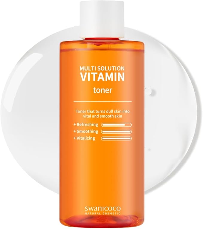 SWANICOCO Lightweight Milky Toner for Oily Skin Hydration, KBeauty Skincare with Vitamin Tree Water, Triple Hyaluronic Acid & Botanical Complex, Spray Toner, Glass Skin Facial Toner 300 ml 10 fl oz