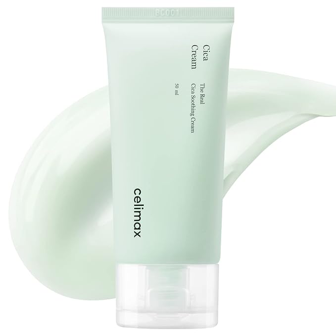 celimax Ji.Woo.Gae Cica BHA Blemish Toner Pad (60 Pads) + The Real Cica Niacinamide AC Calming Serum 40ml + The Real Cica Soothing Cream 50ml Bundle