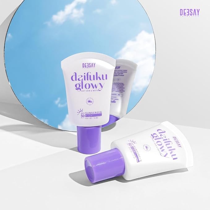 FacialxDeesay Glowy Soft Skin & Matte Sun High Protection Anti-Blue light, Revive and Nourish Skin, Tint Texture & Radiant Skin (15ml)