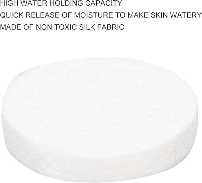 JEOZBM 500Pcs Compressed Facial Mask Sheet, Individual Package Silk Cosmetic Face Mask, Disposable Facial Paper for Essential Oils Toner Lotion