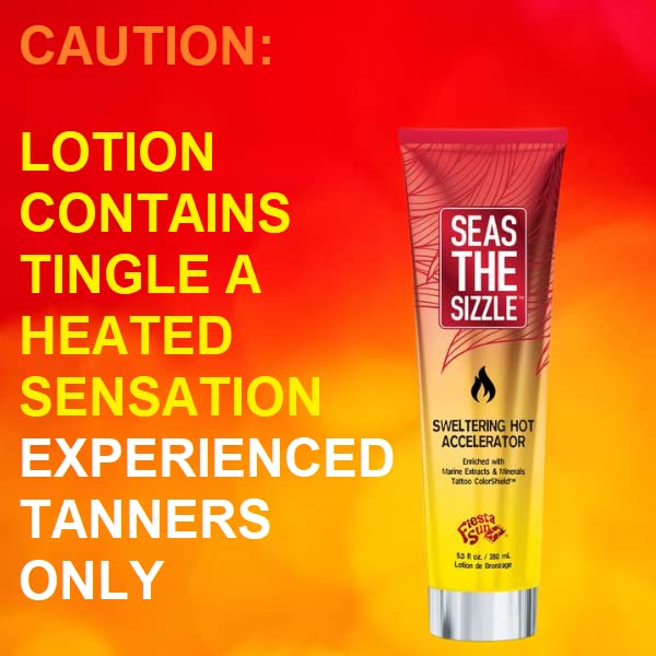 Seas The Sizzle Sweltering Hot Accelerator Tingle (280ml), Orange