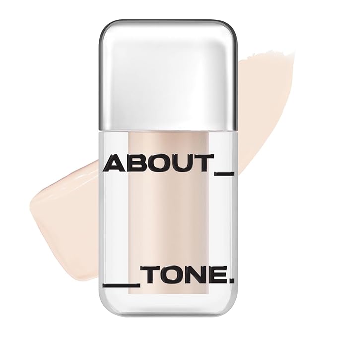 ABOUT TONE Skin Layer Cover Fit Concealer 5 Colors - Ultra Adherence Super Comfort Fit Liquid Concealer 24 Hours Long-Lasting Lightweight Coverage Vegan Korean Face Makeup (21 WARM LIGHT, 0.2)