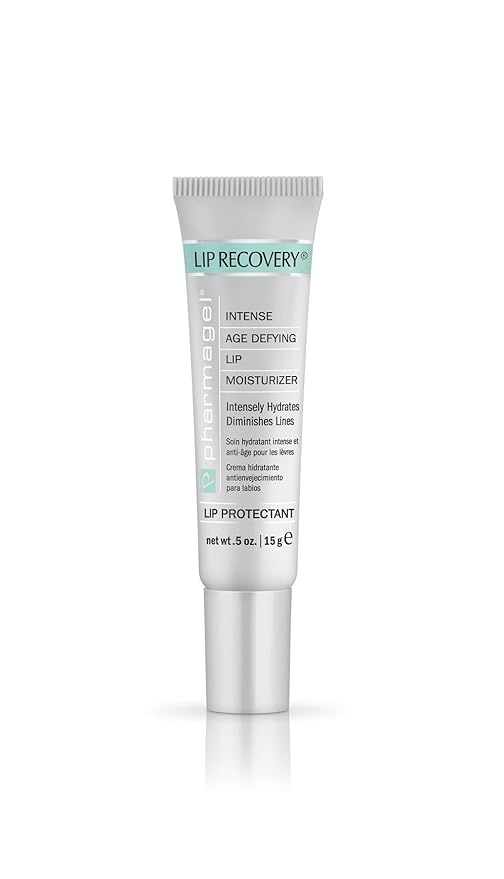 Pharmagel Lip Recovery Protectant, Hydrating Lip Treatment for Lip Lines and Wrinkles | Lip Moisturizer | Lip Balm & Repair - 0.5 oz.