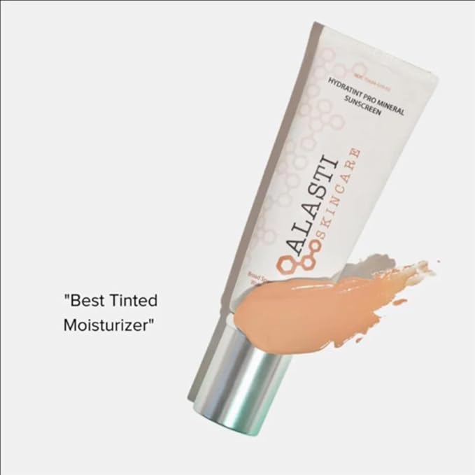 Alasti.Skincare. Hydratint Pro Mineral S u n s creen & Moisturizer 2-in-1, 3.2 Ounces,S P .F .36