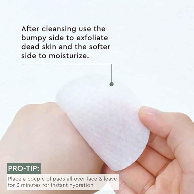 The Face Shop Tea Tree Toner Pads - Improve Uneven Skin Tone, Pore Minimizer - Exfoliating Dual Sided Toner Pad - AHA, BHA, PHA, Hyaluronic Acid - Cotton Facial Pad - Korean Toner - Korean Skin Care