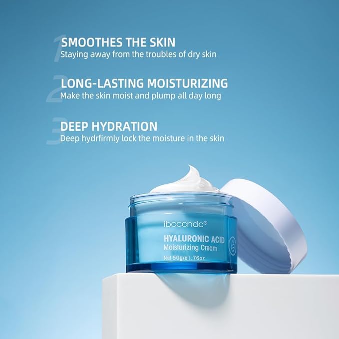 Hydro Boost Hyaluronic Acid Moisturizing Cream, Oil-Free,Face Moisturizer Exclusive For Dry Skin,Long lasting Hydro Boost Moisturizer-1.76 Fl. Oz (Cream)