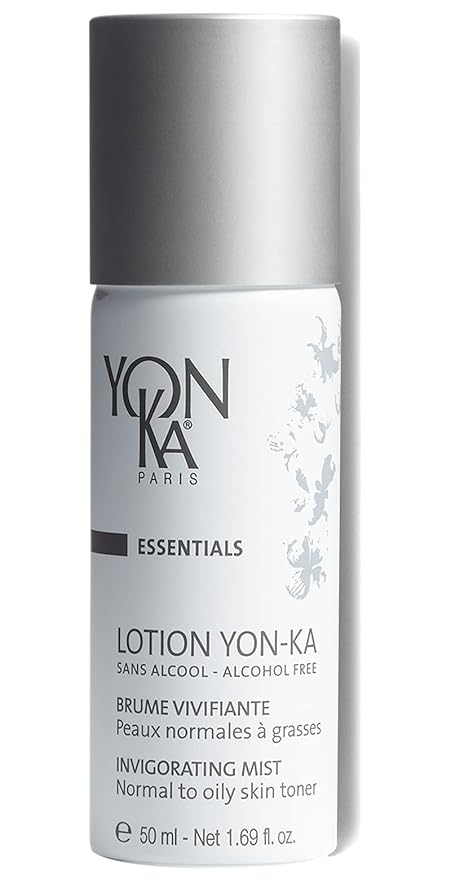 Yon-Ka Lotion PNG Travel Size Toner & Cleansing Micellular Water Set, Gentle Face Makeup Remover and Wash with Rose and Chamomile to Hydrate, Toner for Normal and Oily Skin