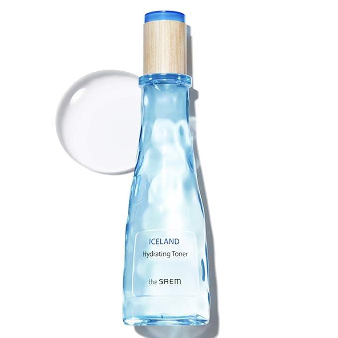 THESAEM Iceland Hydrating Toner 5.41 fl.oz. - Intensive Hydration with Iceland Mineral Water, Softening Boosting Facial Toner, Soothes Irritated & Senstivie Skin
