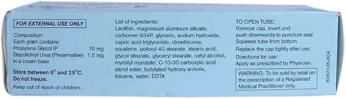 Naturix Cream For Emolene Treatment of Dry Skin 100gm