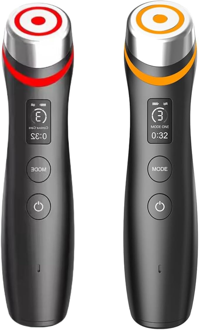 Pro Anti-Wrinkle Device| 6-in-1 Real Glass Glow Beauty Massager with 5 Modes | Looking Glass Skin | Korean Skin Care Enhanced Absorption, Elasticity,Facial Neck Lifting, Firming and Pore Care