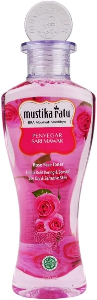 Mustika Ratu, Face Toner, 150ml, Rose (Pack of 1)