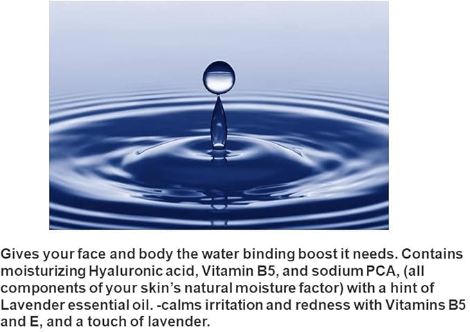 DID You Mist ME? Face and Body Spray 8 oz. Lightweight Facial Toner with Premium Hyaluronic Acid and Natural Lavender Water for Instant Hydration