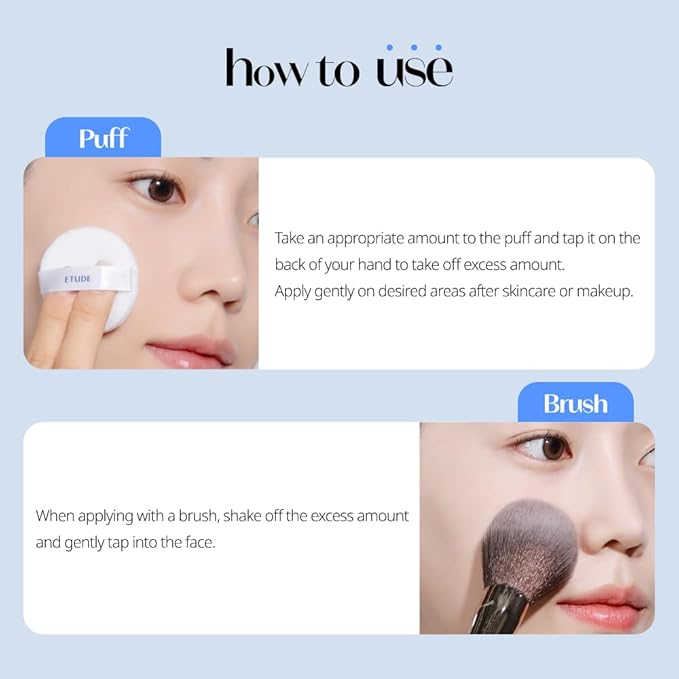 Etude Sebum Soak Pact | Facial Oil Control and Soft Skin with This Mineral Powder that Absorbs Sebum for a Matte Face | Korean Makeup, KBeauty, Perfect for Gift