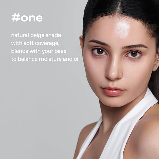 glow mini breathable blemish balm #one | medium-coverage bb cream & tinted moisturizer | skincare-like finish with green tea leaf water infusion | healthy radiant non-comedogenic | 0.2 fl oz