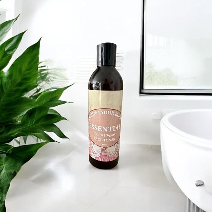 Essential Face Toner – Natural Hydration & Skin Balancing Formula – Refreshing Facial Toner for Clear, Radiant & Healthy Complexion