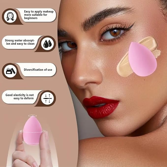 HGHDBT 36Pcs Pink Makeup Brushes Set Professional Makeup Kit Multi-functional Makeup Tool Set with Facial Makeup Accessories, Foundation Makeup Brush Kit Eye and Face Make up Brushes & Tools