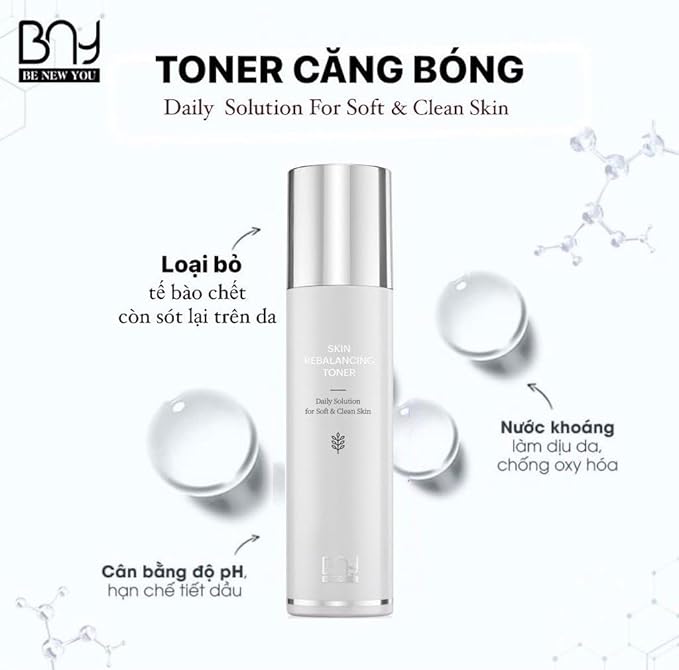 BNY Skin REBALANCING Toner- Nước HOA Hồng