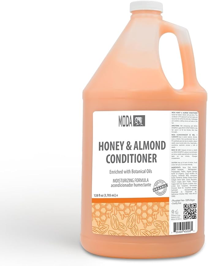 MODA Professional Hair Conditioner | Commercial Solution | Safety & Compliance, Simplified. | Transformative Results & Enhanced Reputation 128 Oz
