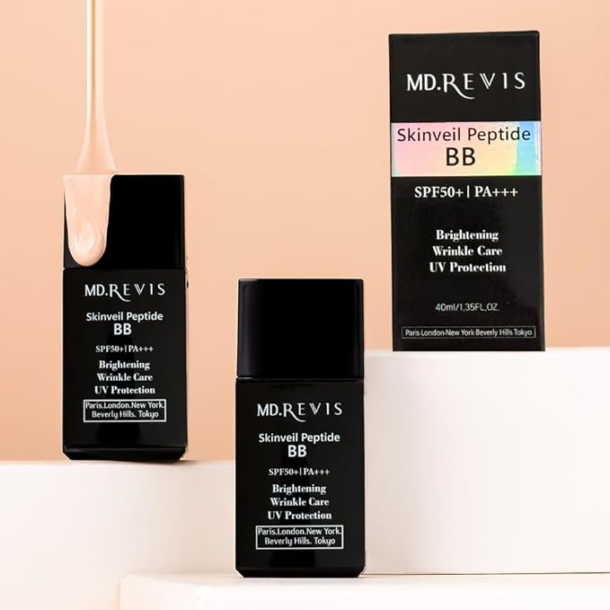 SkinVeil Peptide BB Cream - Lightweight Natural Coverage with Peptides (40ml)
