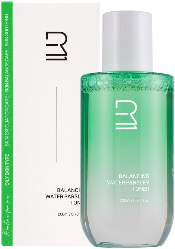 ROUME Water Parsley Facial Toner (33,975ppm) - Pore Minimizing & Sebum Control for Oily & Combination Skin, Brightening & Anti-Aging Korean Skincare for Glass Skin, 6.76 fl.oz (200ml)