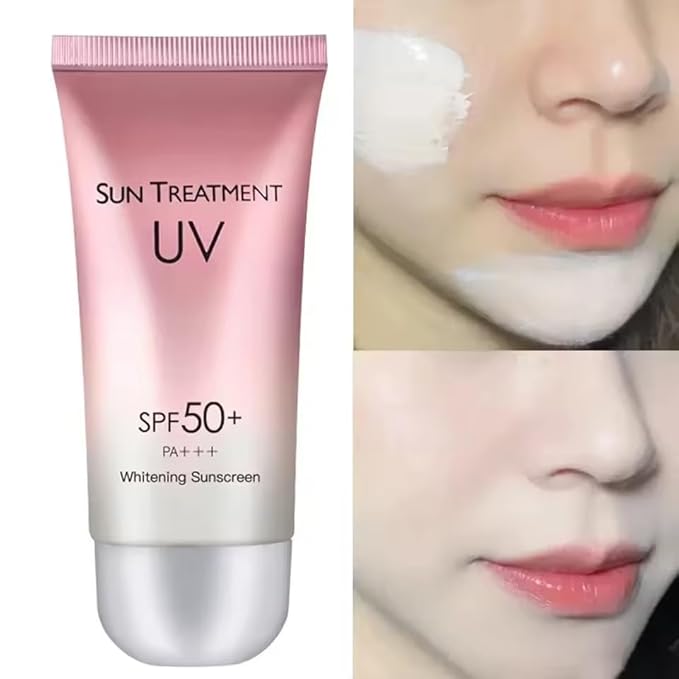 Style Tree Keratine Queen Sun Treatment UV SPF 50+++ Sunscreen – Whitening & Anti-Aging Cream for Face & Body, Water-Resistant, 60ml
