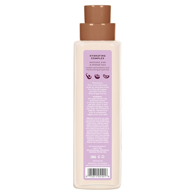 Tree Hut Cinnamon Dolce Foaming Gel Body Wash, Hydrating & Moisturizing Shower Gel for Soft, Smooth, Radiant Skin, Cozy Café Scent, 18 fl oz