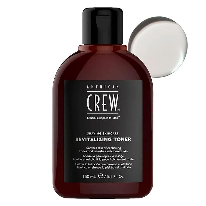 American Crew After Shave Toner for Men, Facial Toner that Soothes Skin, 5.1 Fl Oz