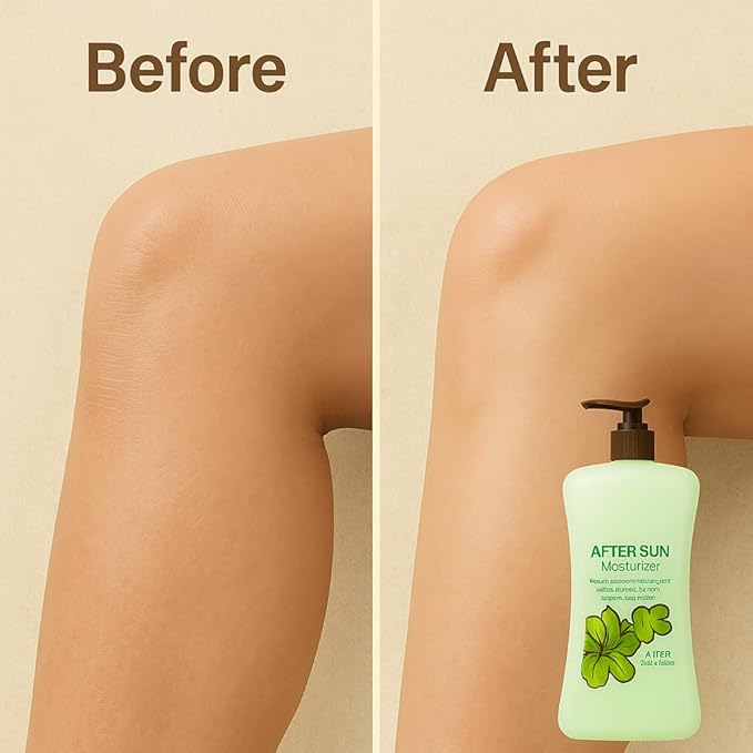 After Sun Moisturizing Lotion with Aloe and Coconut, Soothes and Hydrates Dry Skin, Lime Coolada Scent, Lightweight Daily Body Moisturizer, 16 fl oz for All Skin Types