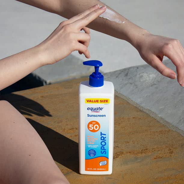Sport Broad Spectrum Sunscreen Value Size, SPF 50, 32 fl oz