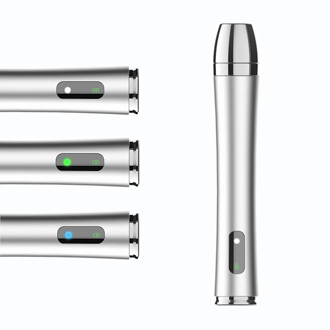 Booster Sonic with Moisture Booster Gel (240g) | Korean Beauty Massager for Glass Glow Skin | 6-in-1 Glass Skin Wand