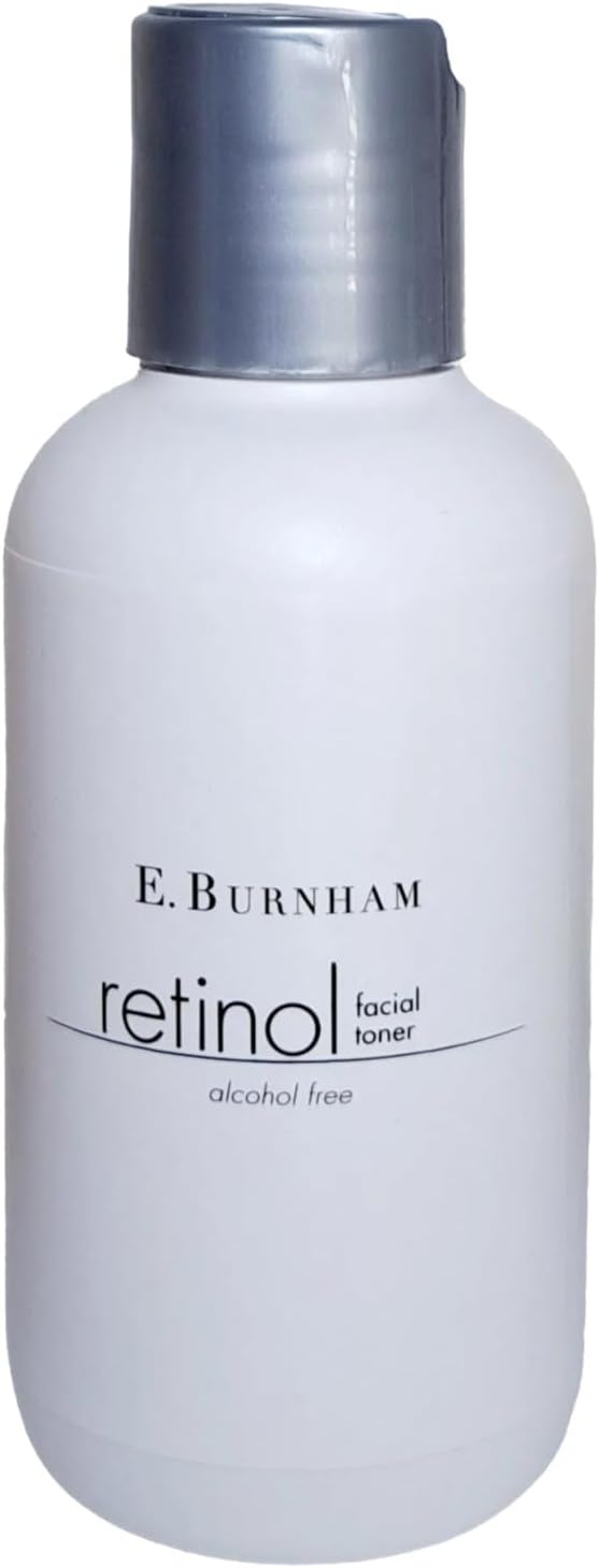 Retinol Facial Toner 4 Oz. - Clarifying & Hydrating Toner for Balanced, Refreshed Skin - Preps for Serums & Moisturizers - by E. Burnham