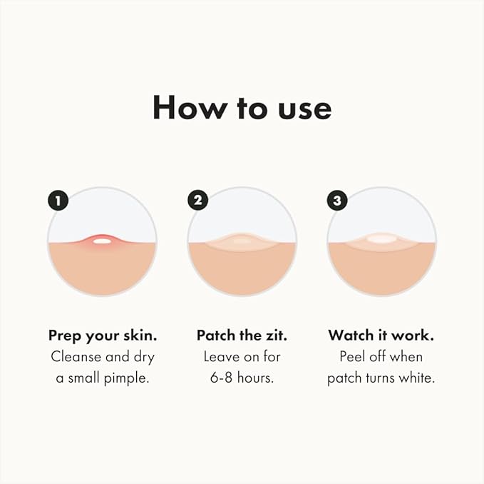 Mighty Patch Mini Invisible+ Patches - X-Small Daytime Hydrocolloid Acne Pimple Patches for Covering Zits & Blemishes, Blends Into Skin & Barely There (30 Count, 10mm Patch)