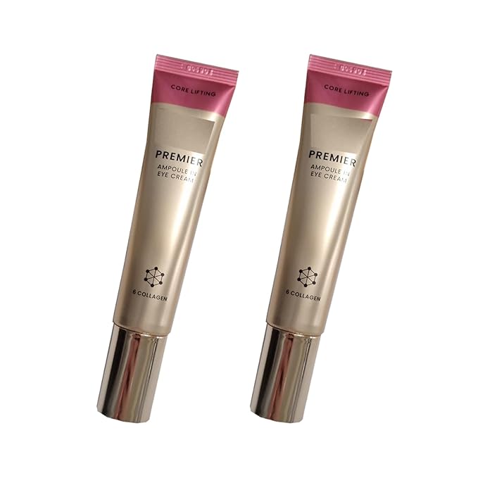 Deep Hydration & Brightening, Korean eye cream for PREMIER AMPOULE IN EYE CREAM Season 12, (1.35 fl.oz. X 2ea)