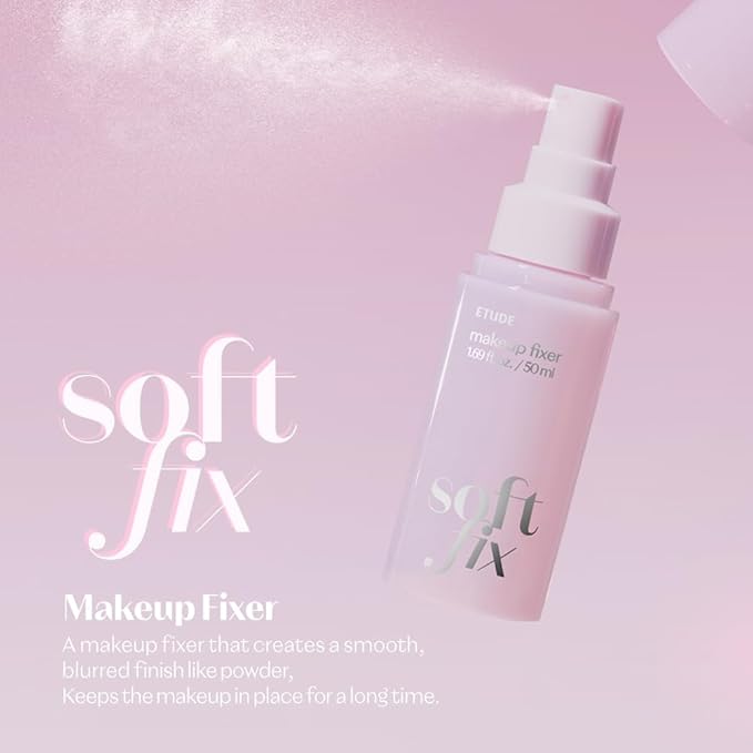 ETUDE Soft Fix Makeup Spray Fixer 50ml