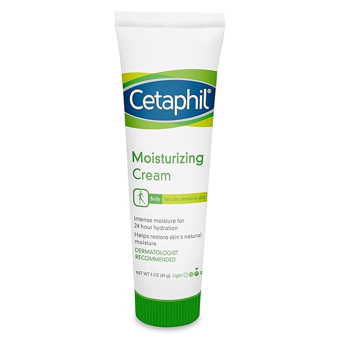 Cetaphil Moisturizing Cream, 3 oz (Pack of 3)