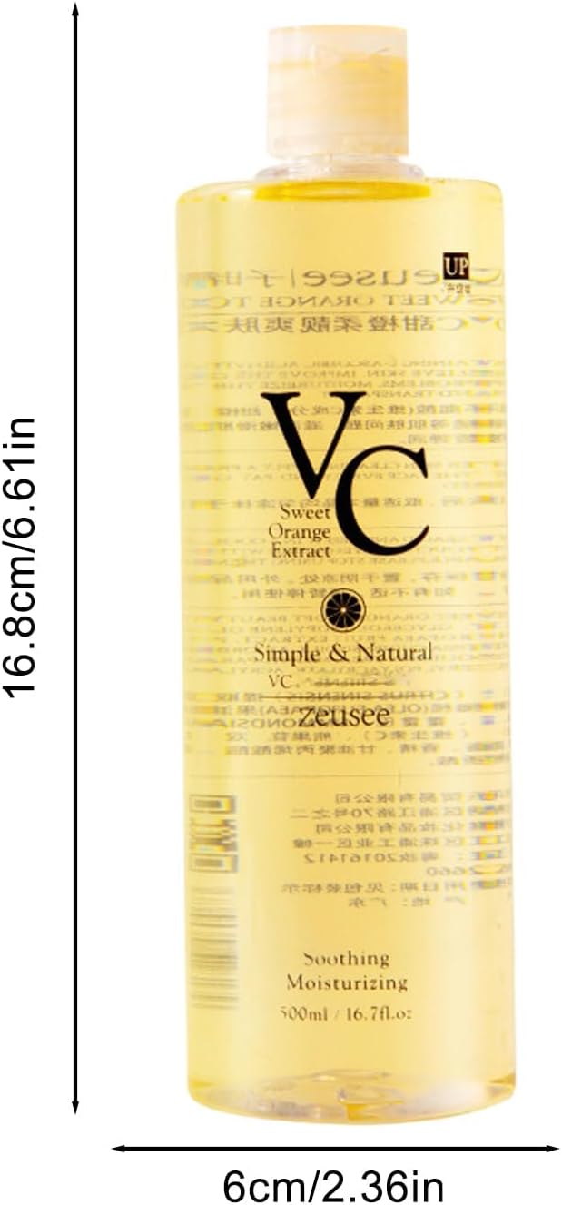 VC Toner Refreshing Hydrating Rejuvenating Wet Compress Moisturizing Water Lotion 300ml