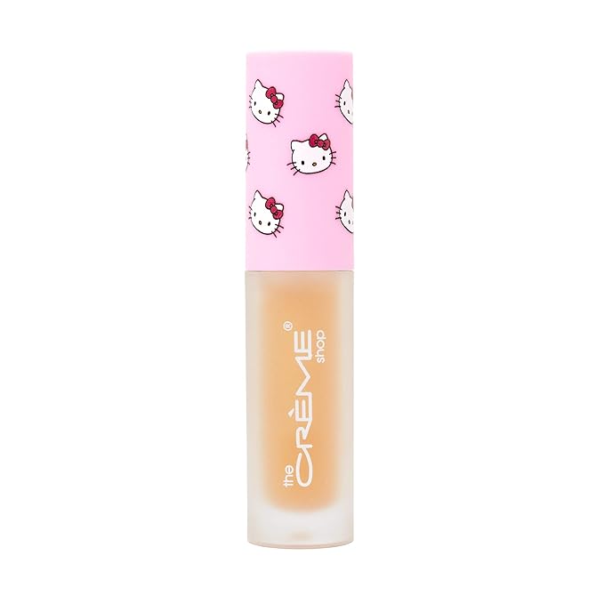 The Crème Shop x Hello Kitty | Kawaii Kiss Moisturizing Lip Oil - Vanilla Mint | Ultra Hydrating Lip Moisturizer | Clear, Lightweight Jelly Gloss