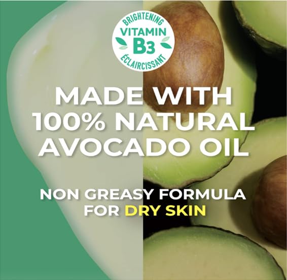 St. Ives Nourish & Glow Face Moisturizer Avocado with Vitamin B3, 3 Ounce (85g) - Pack of 2