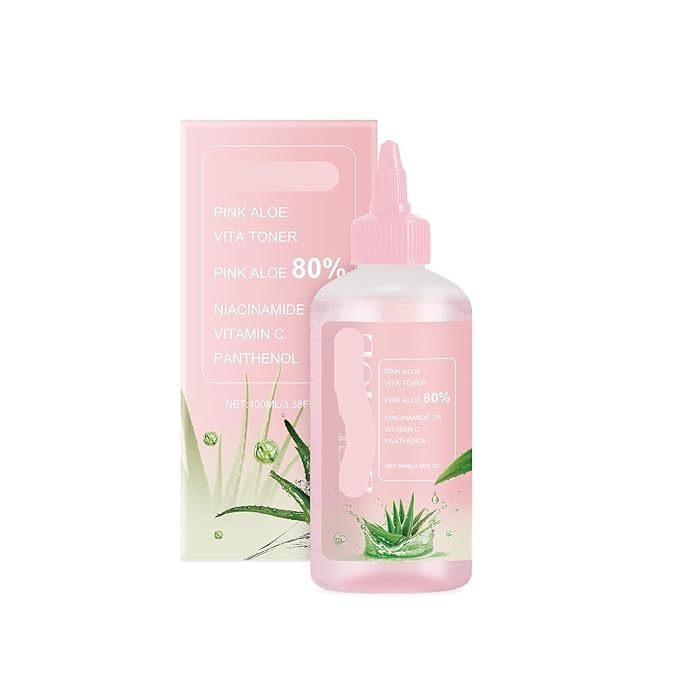 Aloe Vera Soothing Toner - Gentle Facial Hydration, Fast Absorption, Long-Lasting Moisture, Brightens Skin(3PCS)