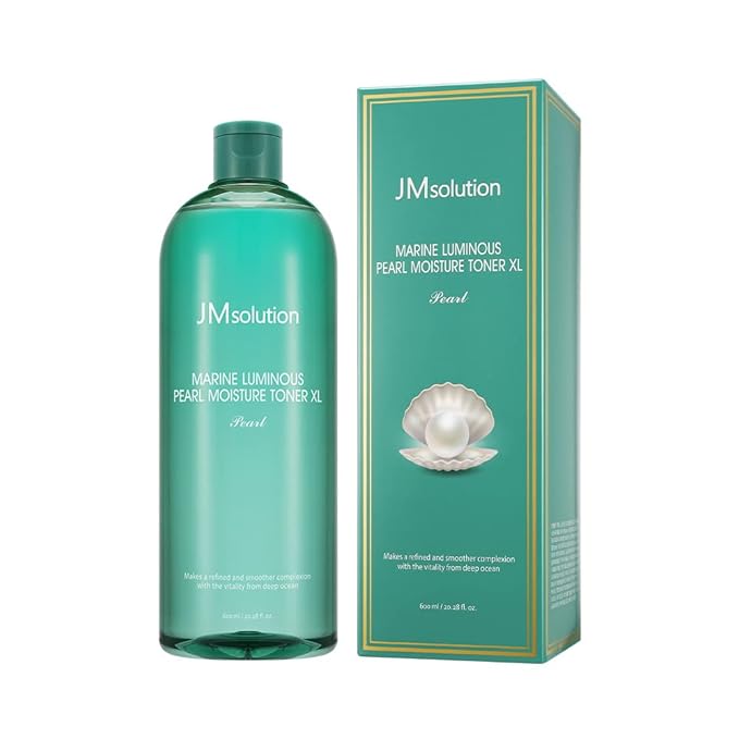 JMsolution Marine Luminous Pearl Deeep Moisture mask & X-Large 20.28 fl oz toner