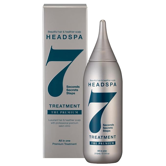 Headspa7 - The Premium Treatment , Total salon care treatment for soft volume hair, scalp care for thining and weak hair, Korea Best hair care teatment.