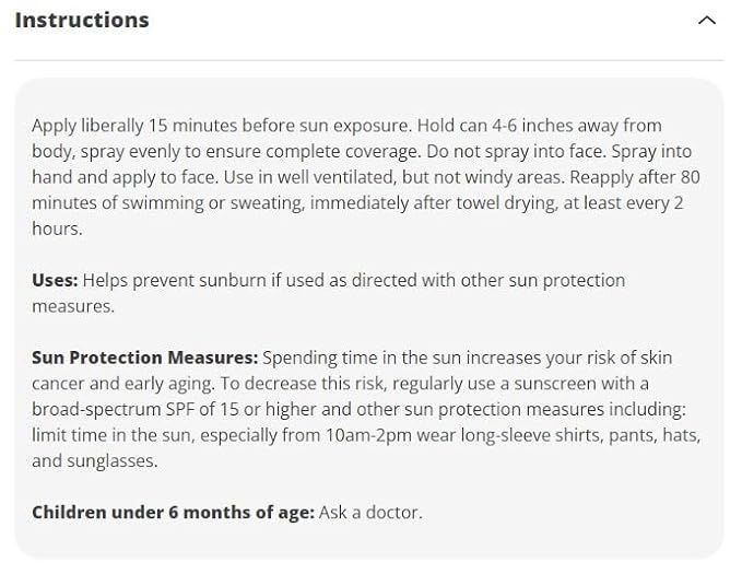 HEB White Gardenia Sunscreen Spray, Oxybenzone Free, SPF 50, 5.5 oz
