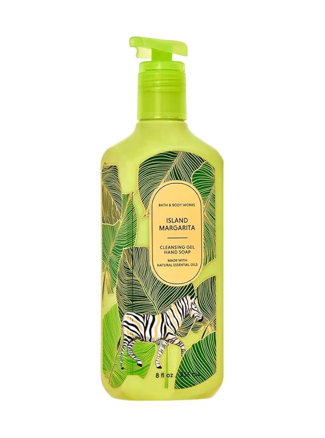 Bath & Body Works Island Margarita Hand Soap, Cleansing Gel, 8 Fl Oz (Island Margarita)