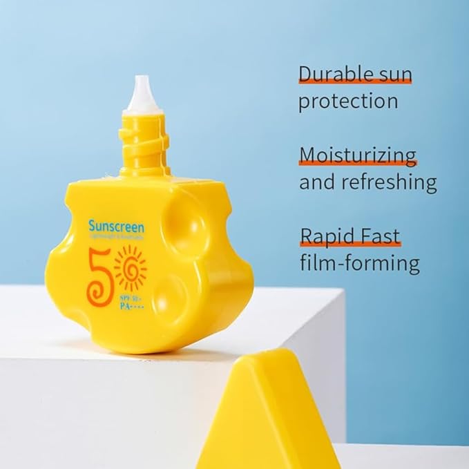 Weightless Sunscreen for Face & Body, Broad Spectrum SPF 50 Sunscreen Cream with Moisturizing Formula, Water Resistant Sunblock, Lightweight, Oil Free
