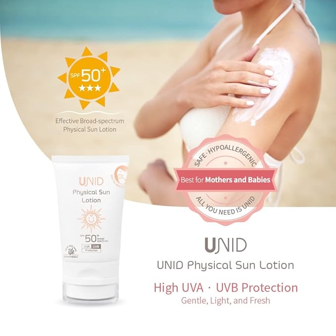 Mineral Sunscreen SPF 50+ | Non-Toxic Titanium Dioxide Sunblock for Sensitive Skin | Reef Safe, Pregnancy & Baby-Safe | Clean, Non-Greasy Face & Body Formula for Women & Men | 1.69 fl oz (50 ml)