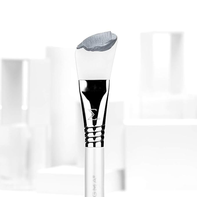 Sigma Beauty S01 Clay/Mud Mask™ Brush — Silicone Skincare Tool for Applying Skincare Products to Face and Skin, Face Mask Brush Applicator for Mud and Clay Masks (1 Pc)
