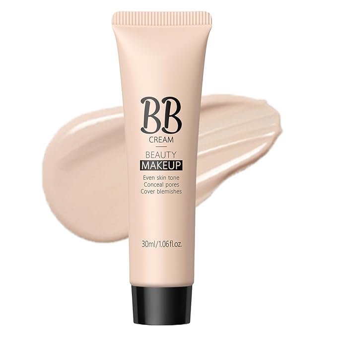 30ml Moisturizing BB Cream Foundation For Makeup | Nourishing Lotion, Sunlight Blocking Cosmetics - Helps To Improve Skin Texture & Radiance(B#)