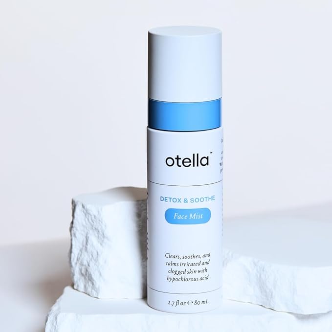 Detox & Soothe Face Mist with Hypochlorous Acid .02% | 2.7 oz | Helps Reduce Redness, Irritation, Breakouts | Rosacea, Eczema, Sensitive-Skin Safe | Barrier Protecting & Skin Cleansing Toner