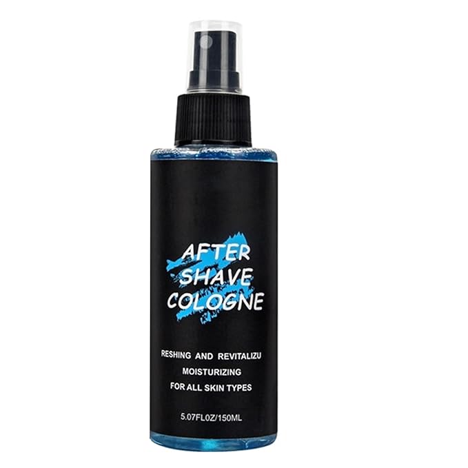 Men's Post Shave Toner Spray 150ml, Oil Control and Skin Calming Formula for Daily Facial Care Black One Size