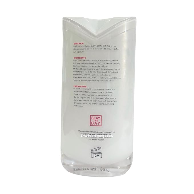 Ryxskin Ryx Skin Invisible Sunshield Sunscreen Anti-Blue Light Technology SPF 40 PA+++, 50ml, Small